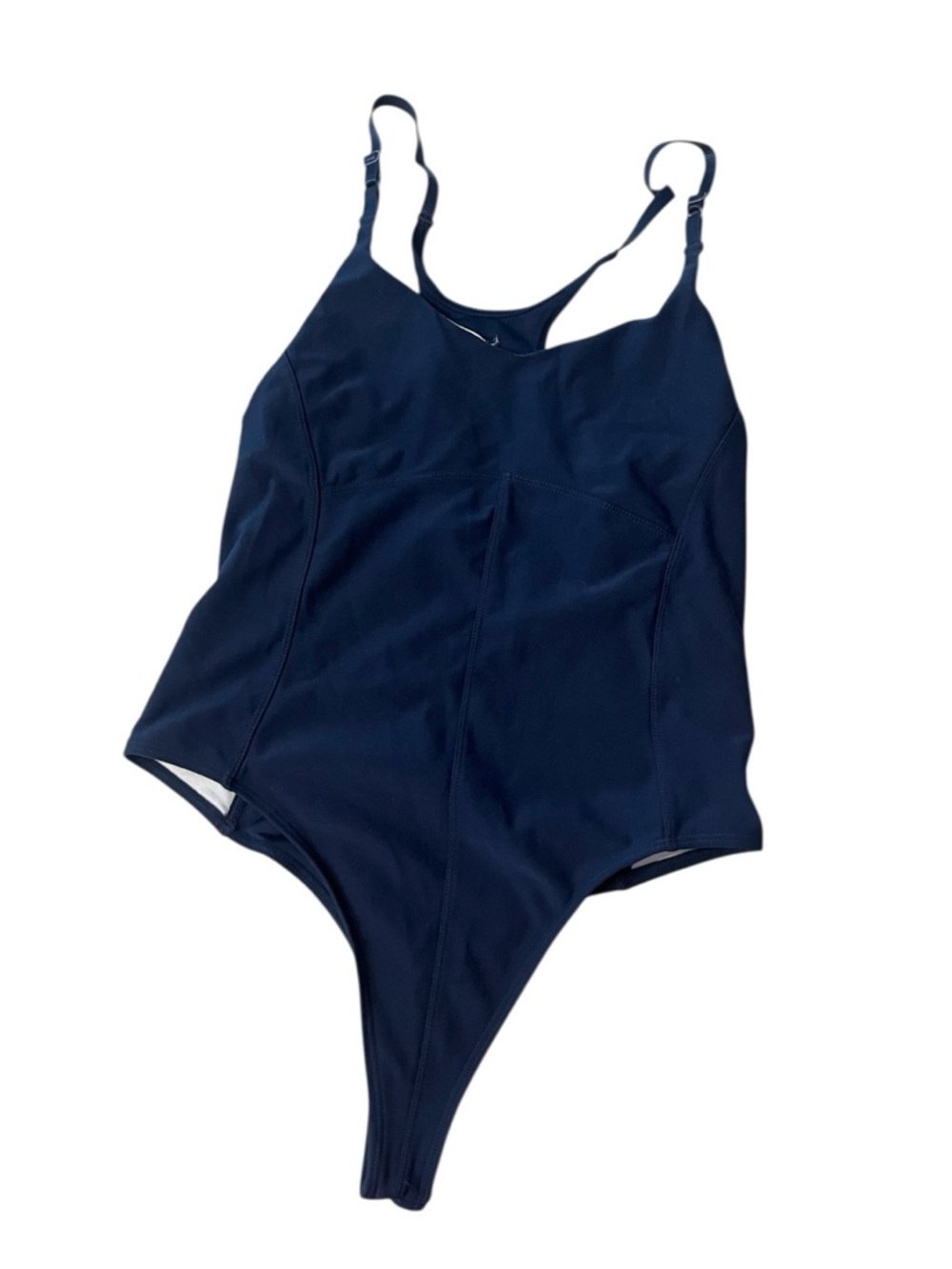 Nike Dri Fit Thing Bodysuit Navy with Adjustable Straps Sz 12-14